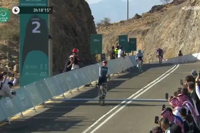 "The GC is still tight, so I’m looking forward to the battle" - MTB Bike champ Alan Hatherly proves himself a force on the road with 3rd on AlUla Tour summit finish