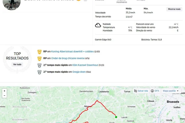 2 months later, Remco Evenepoel returns to training on the road - And has ridden through his crash location