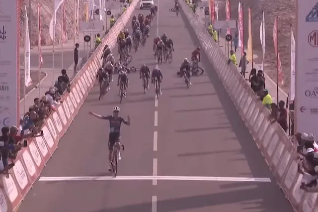 By a mere second! Louis Vervaeke wins 2nd Tour of Oman stage by a thread after successful breakaway