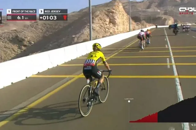 "It’s only her first race" - Visma on Pauline Ferrand-Prevot's difficulties at Jebel Hafeet