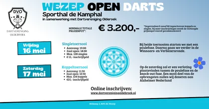 Wezep Open Darts single Image