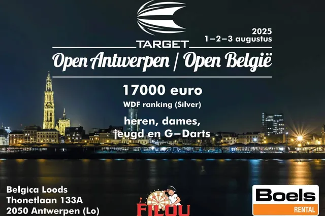 Target Open Antwerpen en Belgie 2025 Image
