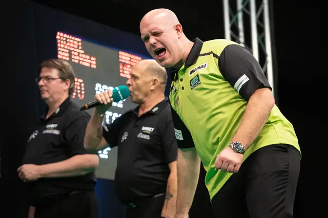 Van Gerwen riled by post-match interview after defeat to White: 'You are asking me stupid questions'