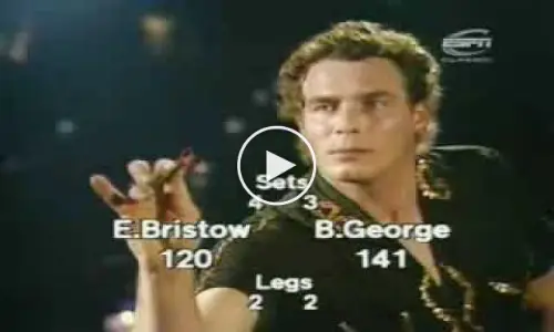 THROWBACK VIDEO: Eric Bristow faces Bobby George in 1980 BDO World Championship Final