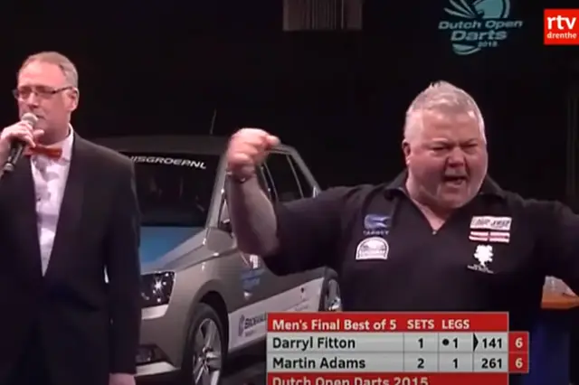 THROWBACK VIDEO: Fitton hits nine-dart finish during 2015 Dutch Open Final