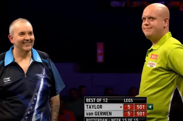 THROWBACK VIDEO: Van Gerwen faces Taylor in first Rotterdam meeting during 2016 Premier League Darts