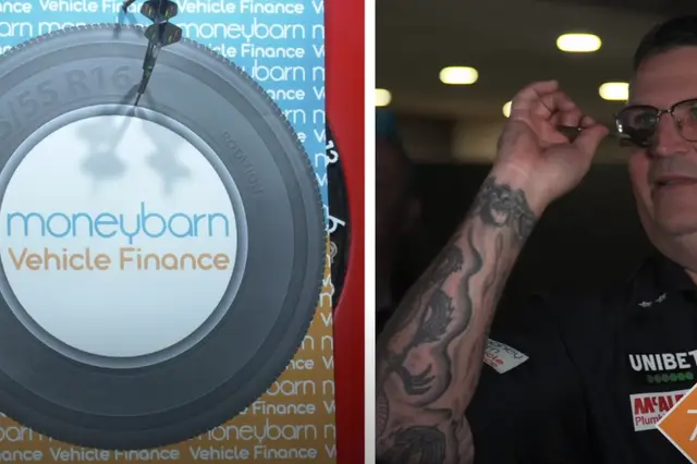 VIDEO: Anderson next player to attempt beating Van Gerwen's Blind Darts record