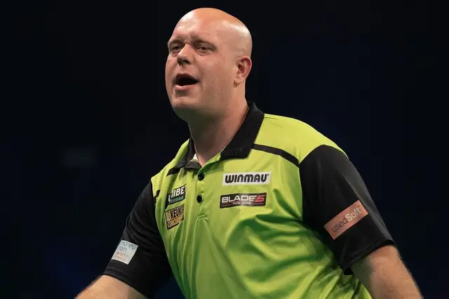 Van Gerwen produces fourth highest losing average in PDC history