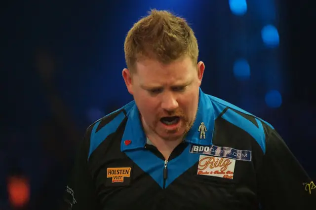 Gilliland leads Osborne after Day Two in first group of Online Darts League Week Four
