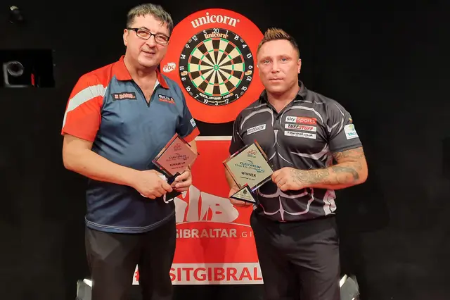 VIDEO: Price faces Suljovic in Gibraltar Darts Trophy final