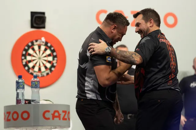 Gerwyn Price wins convincingly over Jonny Clayton in Swansea; Fallon Sherrock bags victory over Robert Thornton