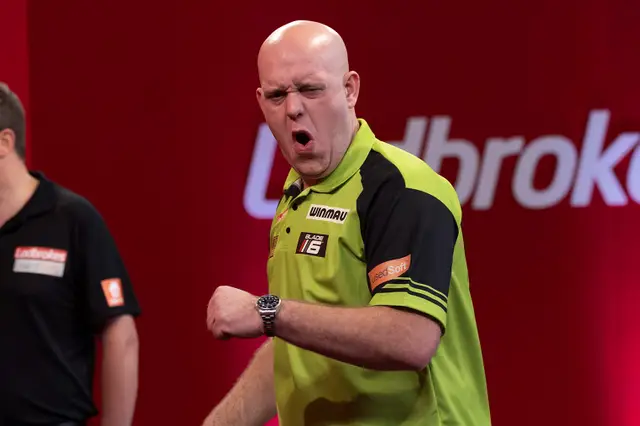 Van Gerwen wins exhibition tournament in Newcastle