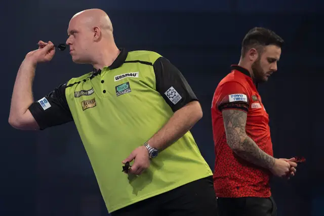 Van Gerwen smashes Grand Slam of Darts average record in sensational win over Cullen