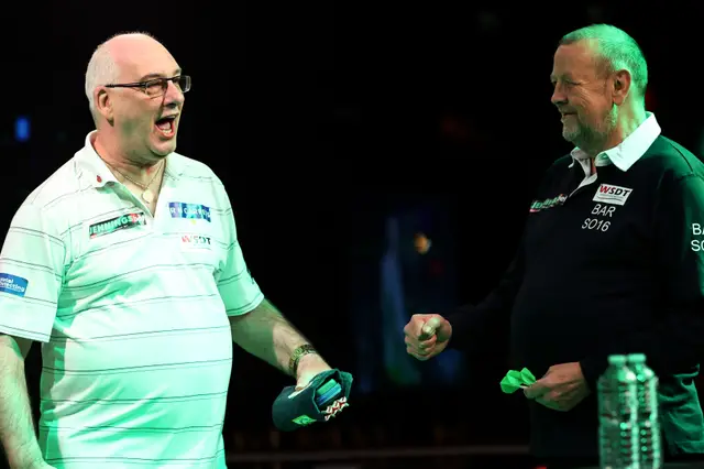 Walton survives Wallace comeback to set up Part clash at World Seniors Darts Championship