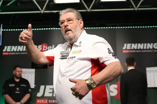 Prize Money Breakdown during 2022 World Seniors Darts Masters with £33,000 on offer