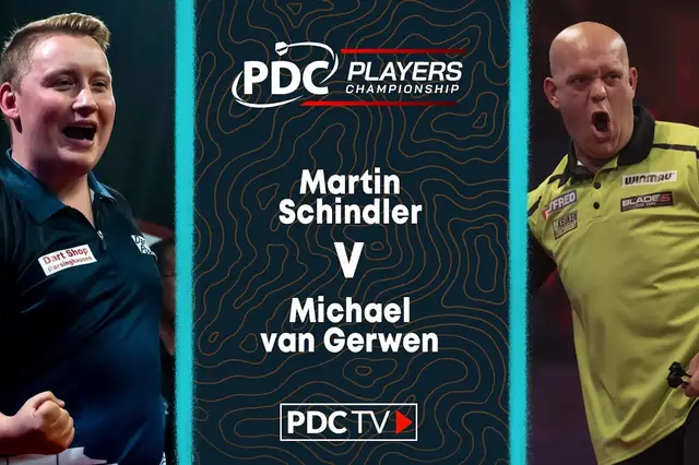 VIDEO: Schindler faces Van Gerwen in Players Championship 8 final