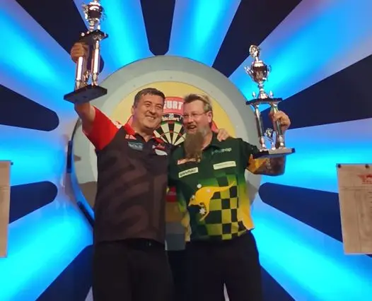 Suljovic wins exhibition in Frankfurt against Whitlock in field including Taylor and Sherrock