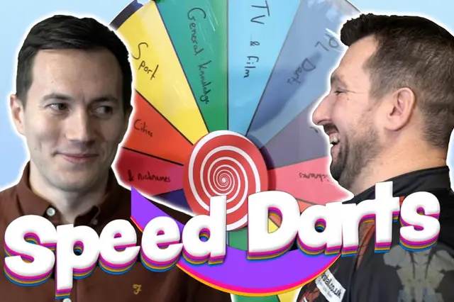 VIDEO: Jonny Clayton latest player to take on Speed Darts