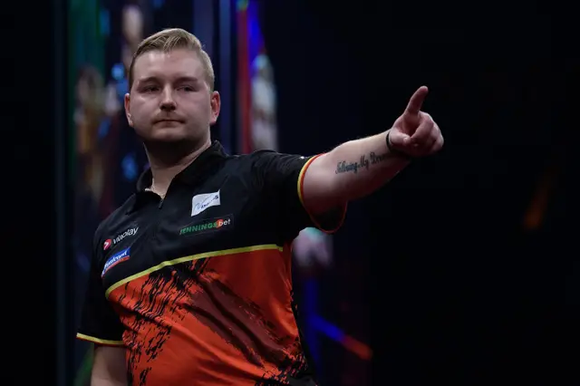 Van den Bergh smashes record for highest average by Belgian player on European Tour