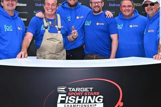 Anderson, Lewis and Wade among darting stars involved in annual Target Sports Stars Fishing Championship