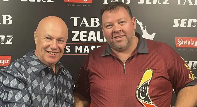 Mathers crowned inaugural winner of Kyle Anderson Memorial Trophy due to Queensland Darts Masters run