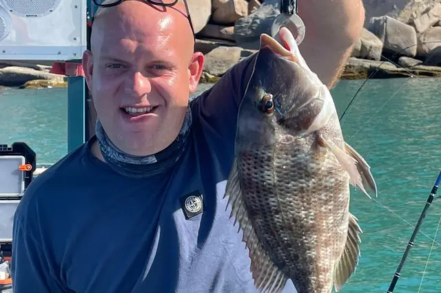 A real 'Big Fish' for Van Gerwen during fishing trip