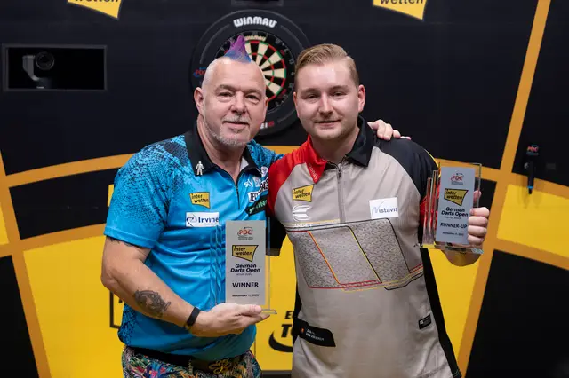 VIDEO: Highlights of final day at 2022 German Darts Open with final between Wright and Van den Bergh
