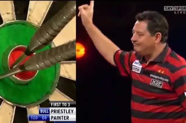 (VIDEO) Priestley marvels with incredible 125 checkout at World Grand Prix: "Houdini covered in Vaseline... How did he get THAT in"