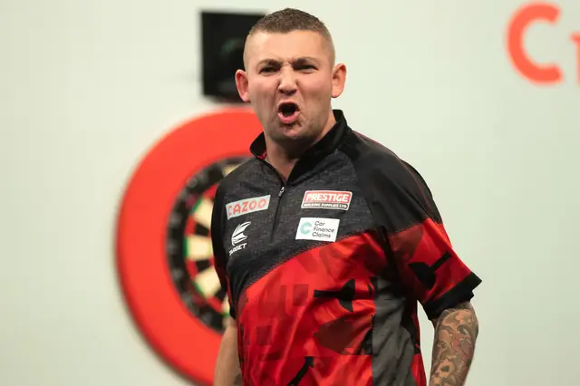 Aspinall reaches maiden Grand Slam of Darts semi-final, ends run of Soutar in hard-fought win
