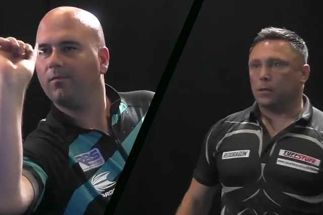 VIDEO: Cross nearly completes perfect 177 set up shot but third dart misses the board in hilarious fashion