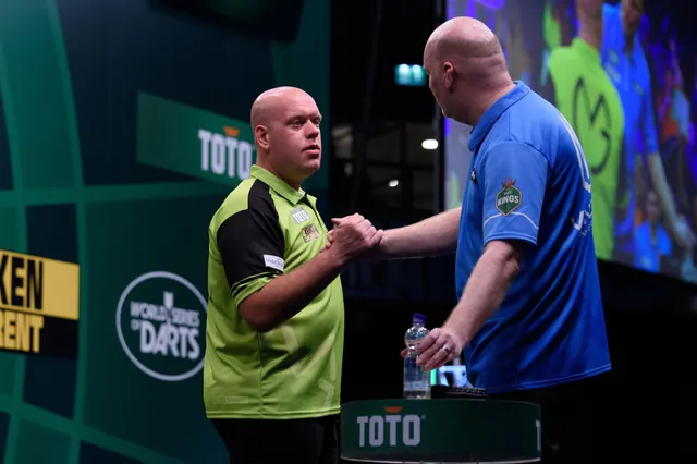 Vincent van der Voort gives update on Michael van Gerwen injury: ''Michael says he's less bothered by it now''