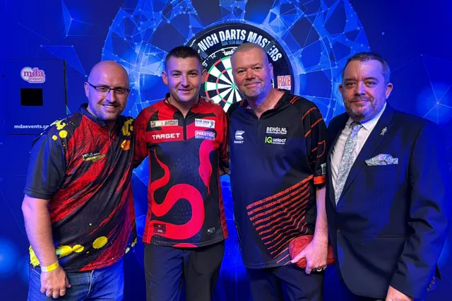 Raymond van Barneveld beats Nathan Aspinall in Norwich exhibition