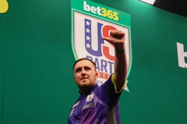 Luke Littler obliterates Matt Campbell in under 10 minutes as Jeff Smith stuns Michael Smith at US Darts Masters