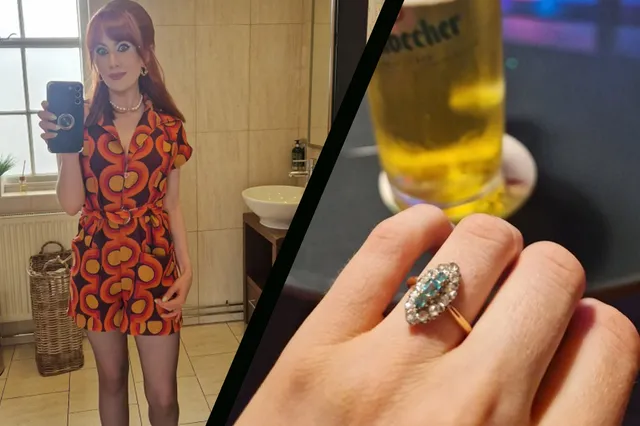 "I think he bought this ring to propose to Steve Beaton but I'll take it…" - Wedding bells ring for Abigail Davies and Dan Dawson at German Darts Championship 2024