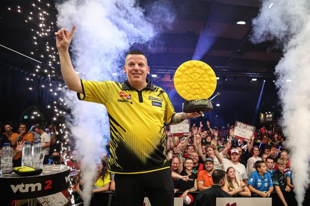 "Let's go win it then": Dave Chisnall marks 100th European Tour event with Flanders Darts Trophy glory after manager promise