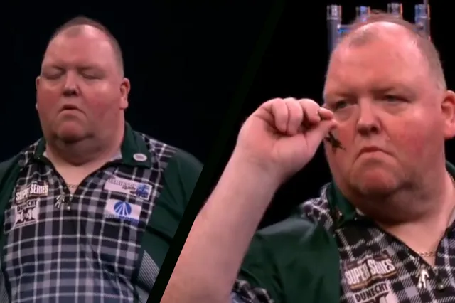 VIDEO: John Henderson narrowly misses bull for double-start nine-darter on MODUS Super Series