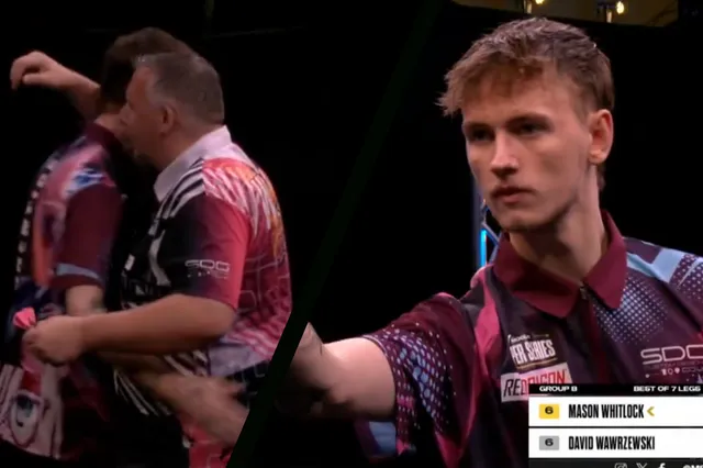 VIDEO: Son of Simon Whitlock throws nine-dart finish in MODUS Super Series
