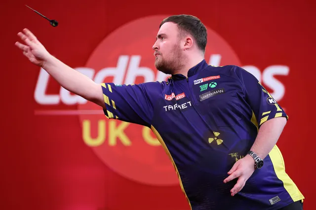 Luke Littler hits second nine-dart finish of Players Championship 5 in Leicester