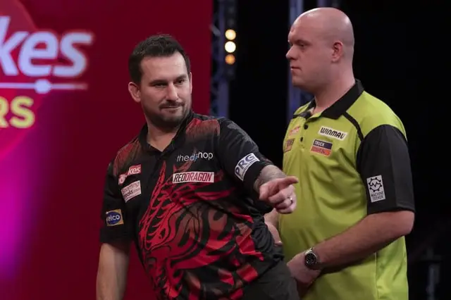 Clayton dumps out Van Gerwen for second successive year at The Masters