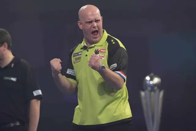 Van Gerwen looks back at maiden PDC World Darts Championship triumph: "I think a lot of frustration came out"