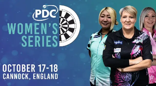 PDC Women's Series set to take place in October, World Championship and Grand Slam of Darts spots up for grabs