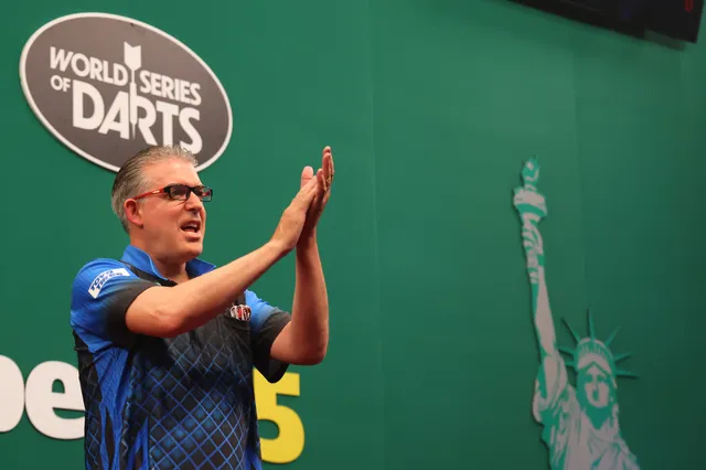 Jeff Smith gewinnt 2023 die North American Darts Championship in einem rein kanadischen Finale gegen Campbell, kein Platz bei der Darts WM