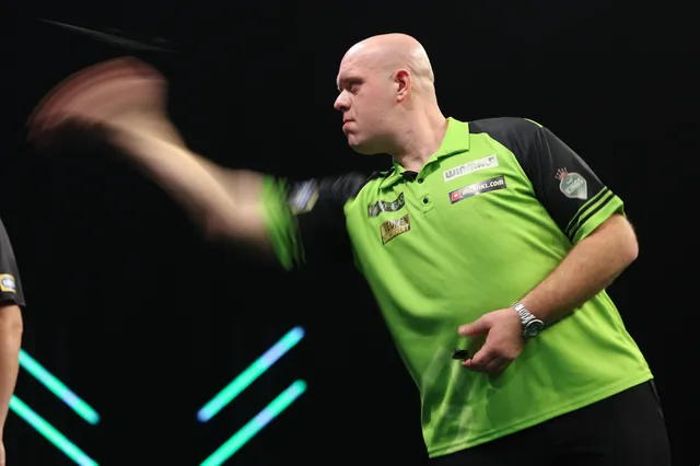 Spielplan Donnerstagabend beim Grand Slam of Darts 2023: Michael van Gerwen kämpft gegen Damon Heta um einen Platz im Viertelfinale