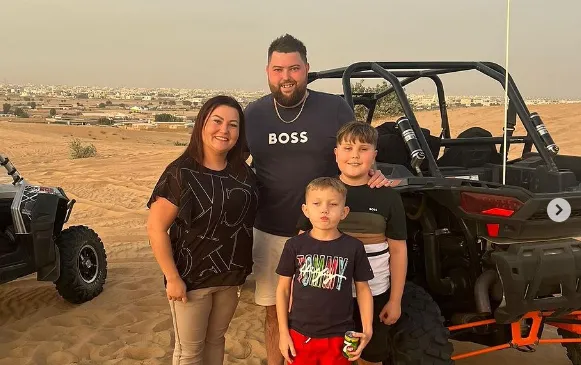 Michael Smith macht Urlaub in Dubai vor dem Saisonstart