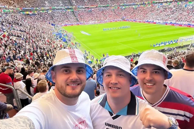 Joe Cullen, Chris Dobey und Ryan Meikle unterstützen englisches Team bei der Fußball-Europameisterschaft