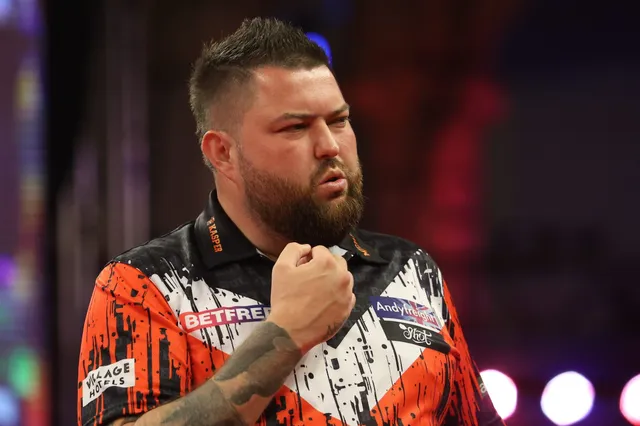 Michael Smith gewinnt Revanche gegen Chris Dobey und steht damit im Viertelfinale des World Matchplay 2024 gegen Rob Cross