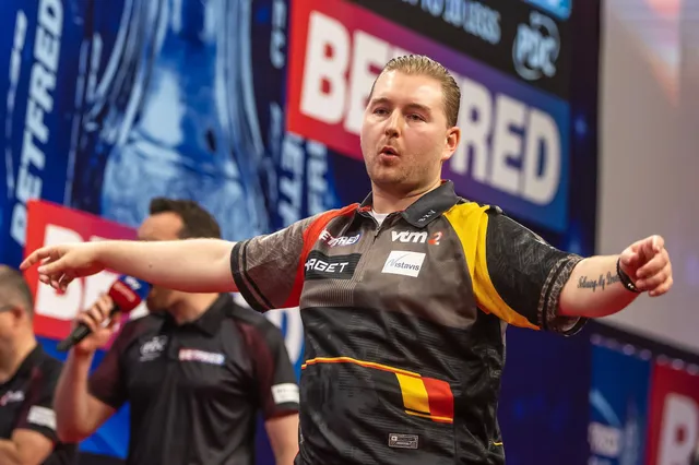 ''Jeder will bei der Party dabei sein'' - Dimitri Van den Bergh sieht den Darts-Hype in Belgien wachsen