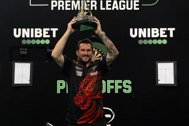 Verdeling prijzengeld Premier League Darts 2022 met prijzenpot van 1 miljoen pond