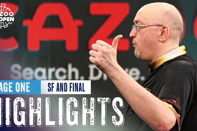 VIDEO: Hoogtepunten van spannende finale tussen Gilding en Van Gerwen op UK Open