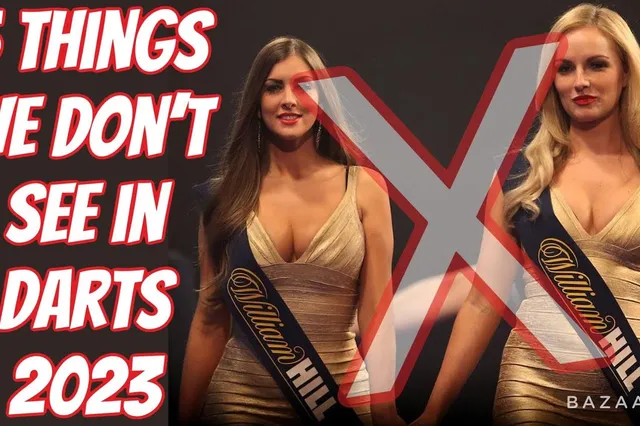 VIDEO: Edgar bekijkt vijf aanpassingen in de dartswereld die nooit meer zullen veranderen